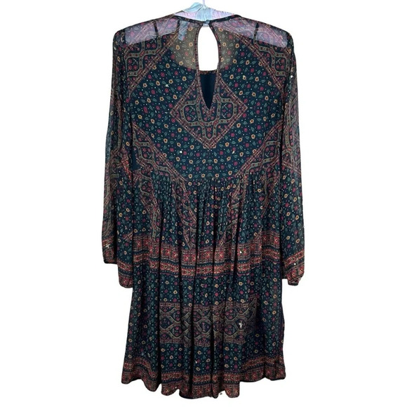 Anthropologie Akemi + Kin Munro Beaded Floral Dress - Picture 2 of 6